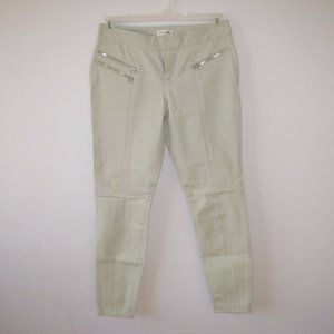 Calvin Klein Skinny Stretch Khaki Pants Size 2